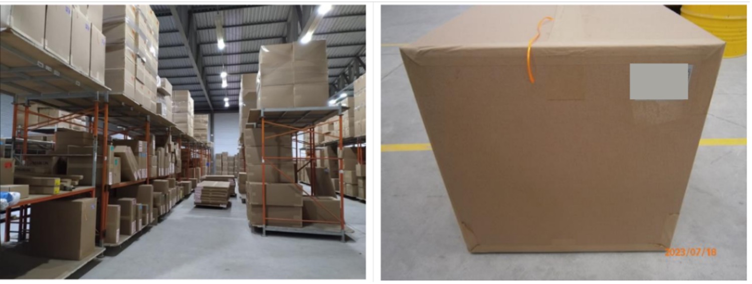 Verpackung und Schutz der Möbel