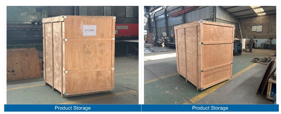 Industrielle Holzverpackung des Titan-Rohrbogens bei der Vorversandkontrolle